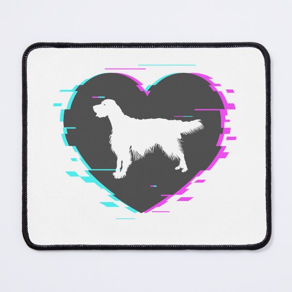 Item preview, English Setter In The Heart With Retro Look designed and sold by 1681830934131.
