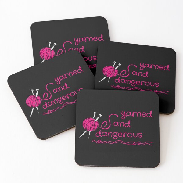 Item preview, Yarned and Dangerous designed and sold by WonkeyCreations.