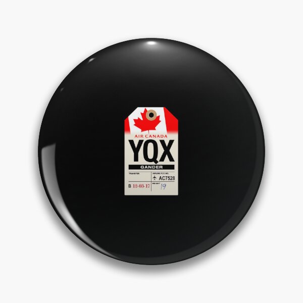 Item preview, Gander (YQX) Airline Luggage Tag  designed and sold by hayallcascoes.
