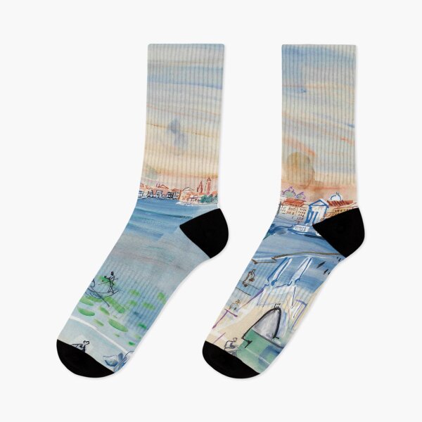 Item preview, Le Quai des Esclavons a Venise by Raoul Dufy designed and sold by RickE.