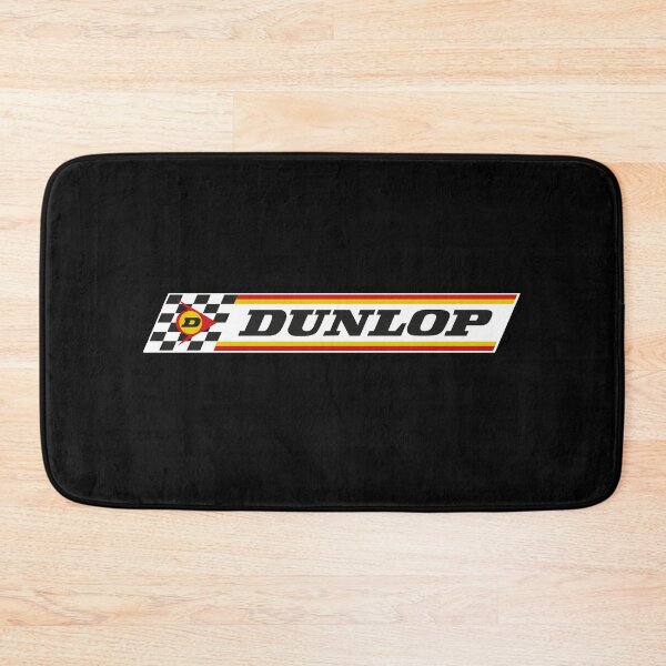 Item preview, Vintage Dunlop racing banner and sticker art designed and sold by Hecksploitation.