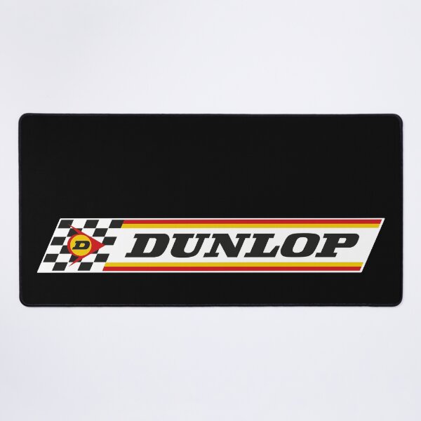 Item preview, Vintage Dunlop racing banner and sticker art designed and sold by Hecksploitation.
