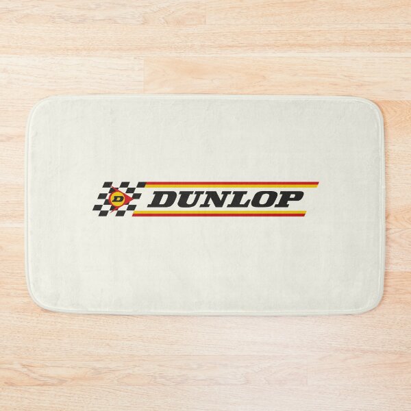 Item preview, Vintage Dunlop racing banner and sticker art for light backgrounds designed and sold by Hecksploitation.