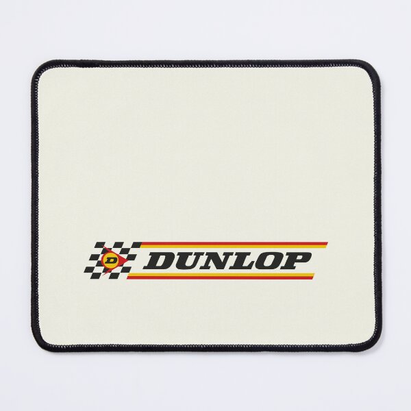 Item preview, Vintage Dunlop racing banner and sticker art for light backgrounds designed and sold by Hecksploitation.