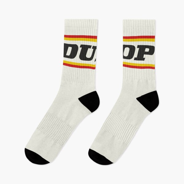Item preview, Vintage Dunlop racing banner and sticker art for light backgrounds designed and sold by Hecksploitation.