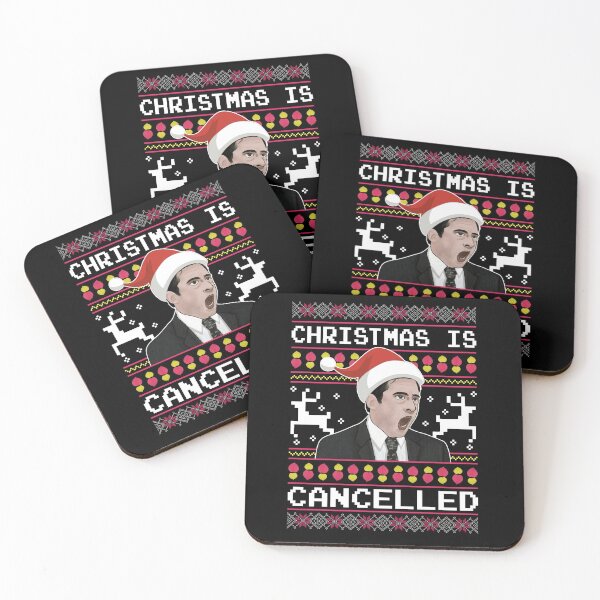 Item preview, The Office Michael Scott Christmas is cancel designed and sold by Kellyunique.