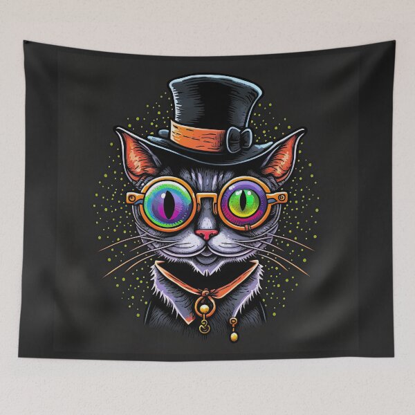 Item preview, Digital artwork of a cartoon figure on a black background designed and sold by ArtlantisSyn.