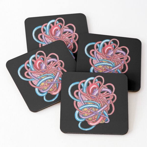 Item preview, Cross your heart | Heart Pathology | Tangled Heart designed and sold by Karli Mogen.