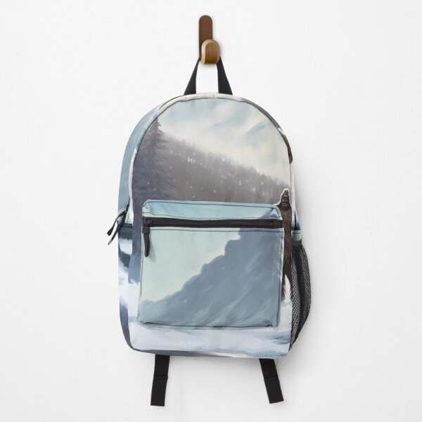 Item preview, Bigfoot in the snow with mountains designed and sold by PM-Artistic.
