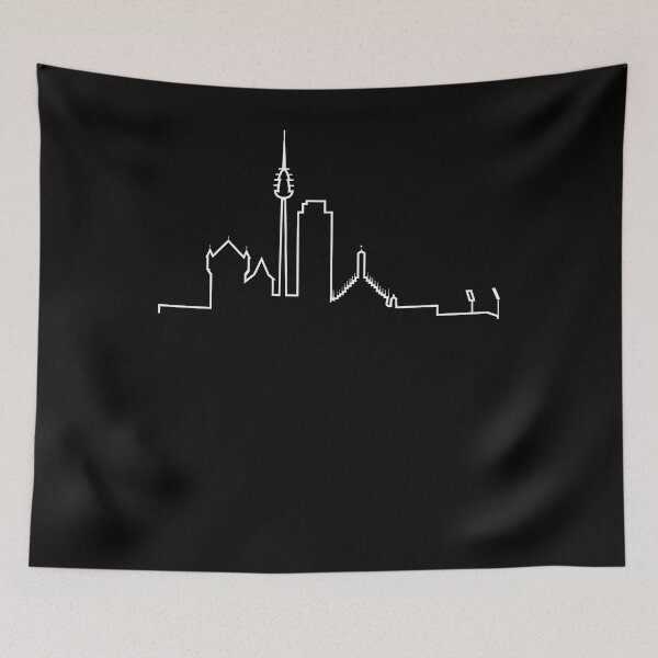 Item preview, Nuremberg Line Lines Skyline Panorama designed and sold by 1681830934131.