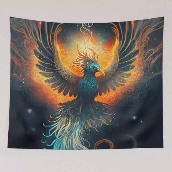 Item preview, Ornate phoenix designed and sold by PM-Artistic.
