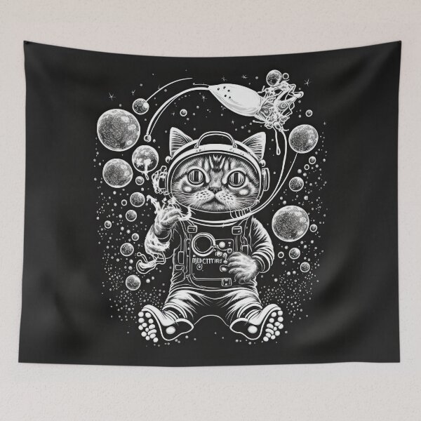 Item preview, Digital artwork of a cartoon figure on a black background designed and sold by ArtlantisSyn.