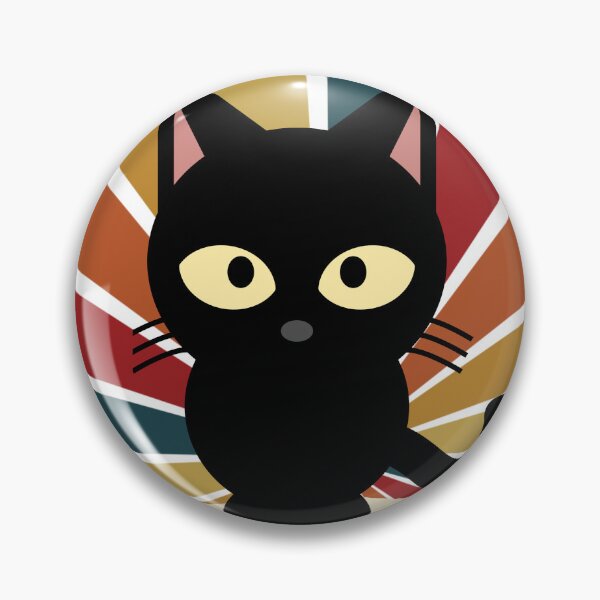 Item preview, Atomic Mid century cat,retro atomic cats,mid century black cat, designed and sold by Tamas Das.