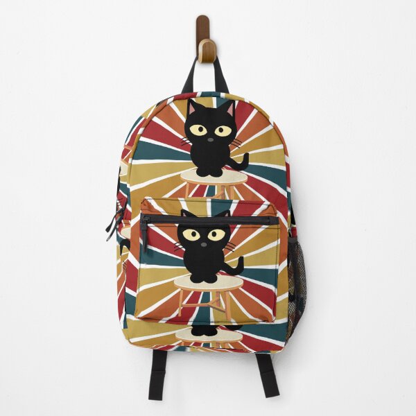 Item preview, Atomic Mid century cat,retro atomic cats,mid century black cat, designed and sold by Tamas Das.
