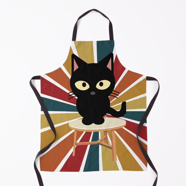 Item preview, Atomic Mid century cat,retro atomic cats,mid century black cat, designed and sold by Tamas Das.