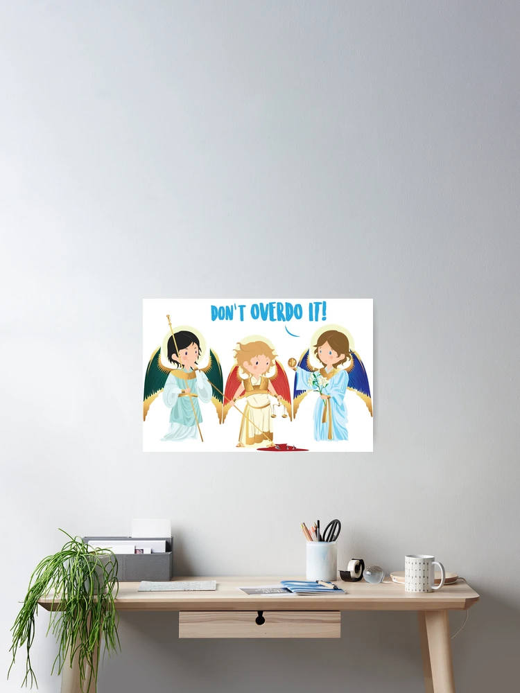 Thumbnail 2 of 3, Poster, Angeles. Angels designed and sold by AlMAO2O.