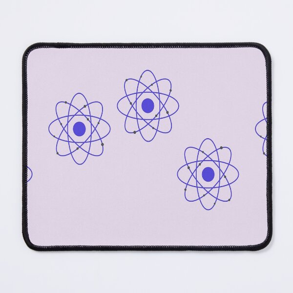 Item preview, Blue atoms on purple designed and sold by tetibright.