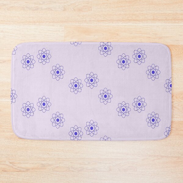 Item preview, Blue atoms on purple designed and sold by tetibright.
