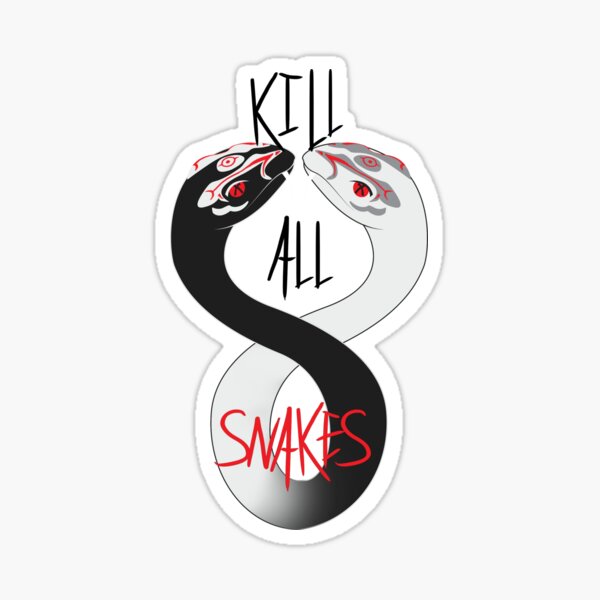 RWBY: Kill All Snakes Sticker