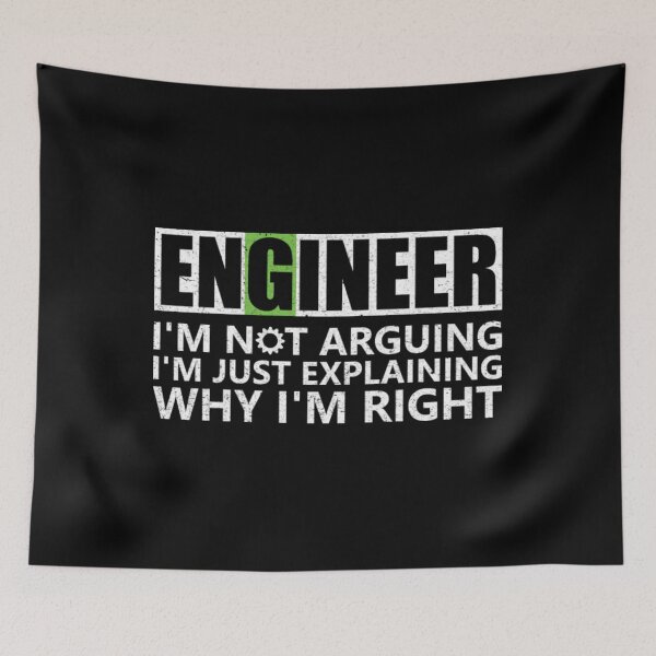 Item preview, Engineer i'm not arguing im just explaining why designed and sold by chiodiletoilu.