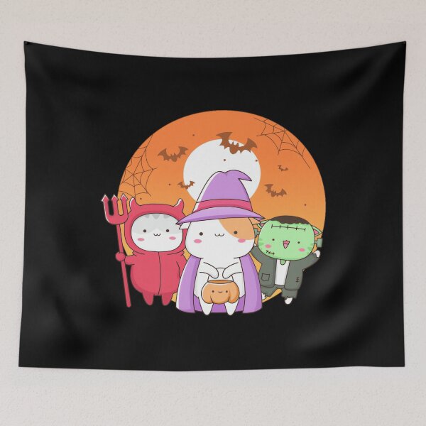 Item preview, Funny Kawaii Animals Celebrate Halloween designed and sold by prabuniard.