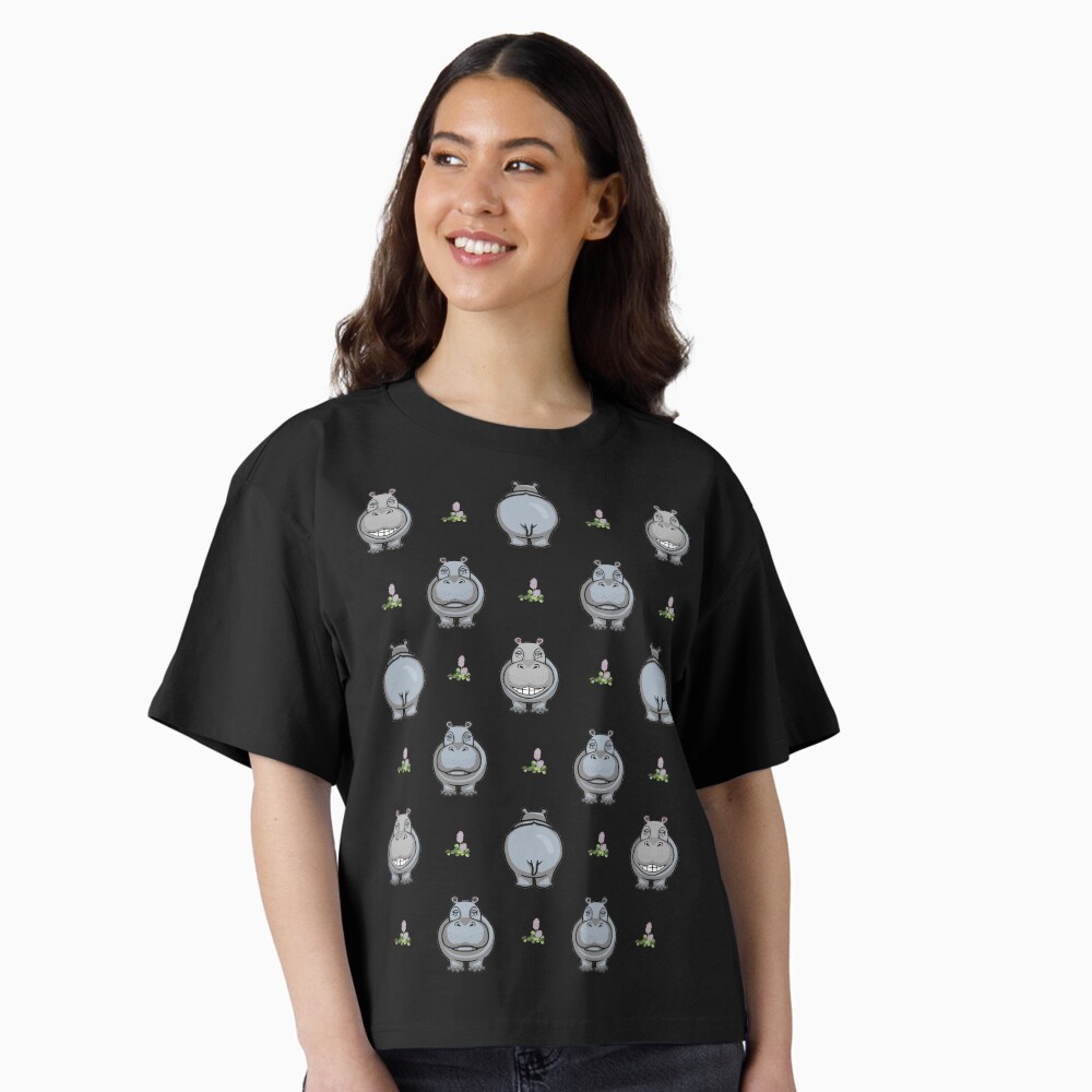Aperçu de l'œuvre T-shirt boxy créée et vendue par Hippogal.