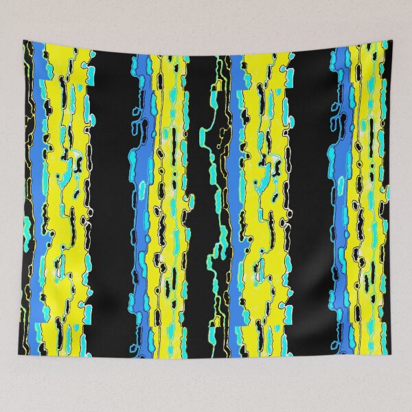 Item preview, Bush Ants Abstract Digital Var 14 solid background designed and sold by Heatherian.