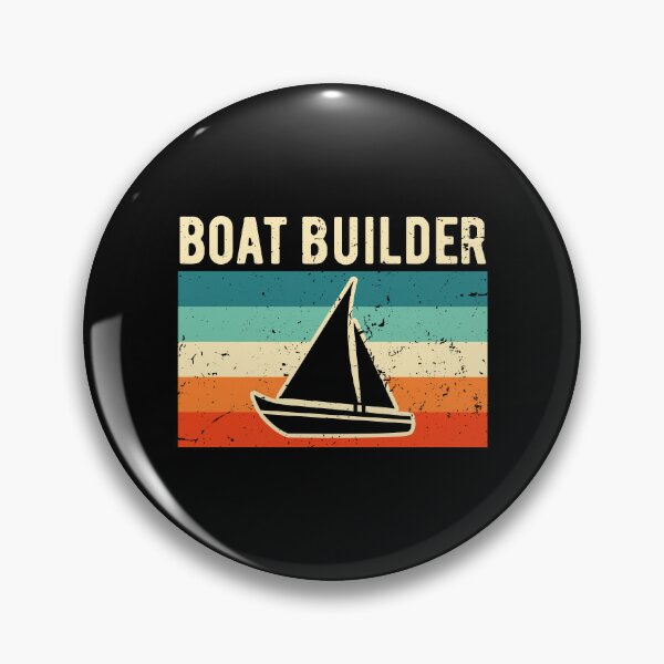 Item preview, Retro Vintage Boat Builder Boatbuilding designed and sold by NestaReign.