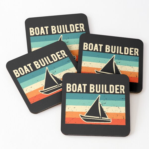 Item preview, Retro Vintage Boat Builder Boatbuilding designed and sold by NestaReign.