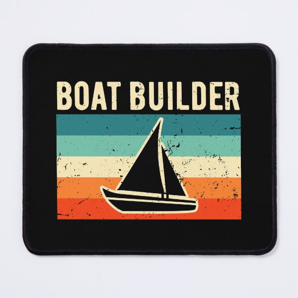 Item preview, Retro Vintage Boat Builder Boatbuilding designed and sold by NestaReign.