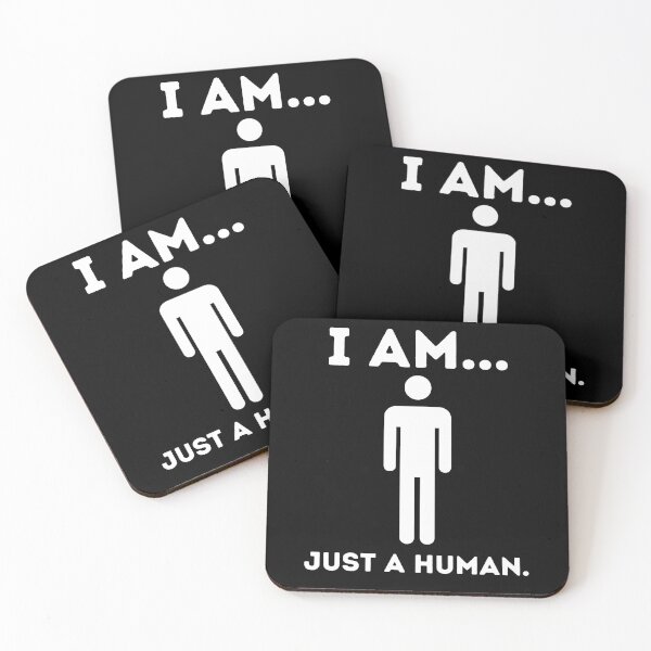 Item preview, I am just a human - white - normal people - for everybody - human body - human resources designed and sold by PrzemekWoj.
