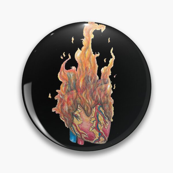 Item preview, Warm Hearted | Heart Pathology | Heart on Fire designed and sold by Karli Mogen.