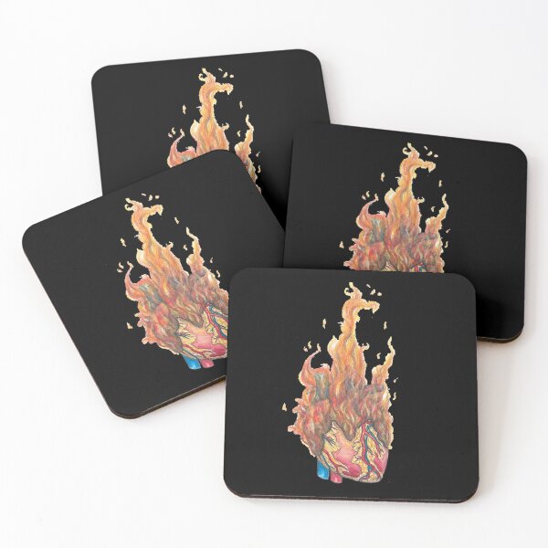 Item preview, Warm Hearted | Heart Pathology | Heart on Fire designed and sold by Karli Mogen.