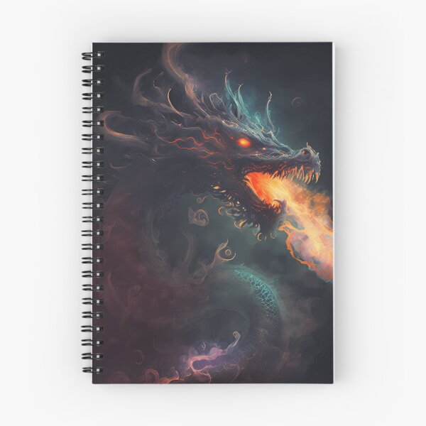 Item preview, Dark fantasy fire breathing dragon designed and sold by PM-Artistic.