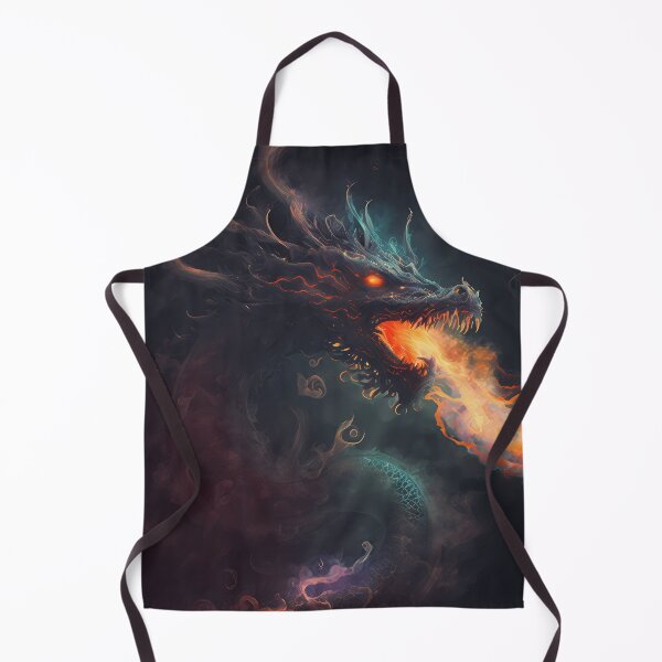 Item preview, Dark fantasy fire breathing dragon designed and sold by PM-Artistic.