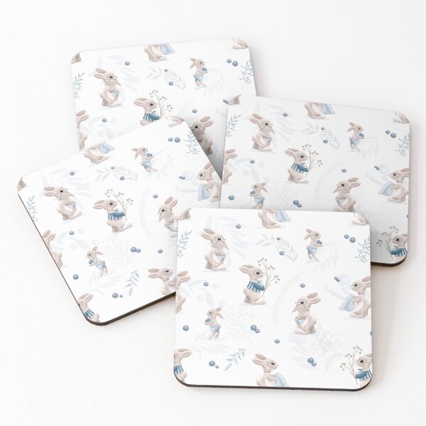 Item preview, Sweet bunny, watercolor, paint, pattern, family designed and sold by Agata Krysiak.