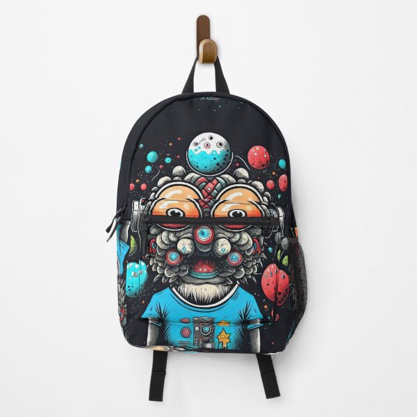 Item preview, Digital artwork of a cartoon figure on a black background designed and sold by ArtlantisSyn.