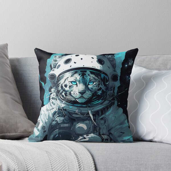Item preview, Snow leopard as astronaut #1 designed and sold by Sureshmoksh.