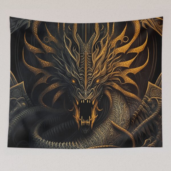 Item preview, Dark fantasy dragon cover version 2 designed and sold by PM-Artistic.