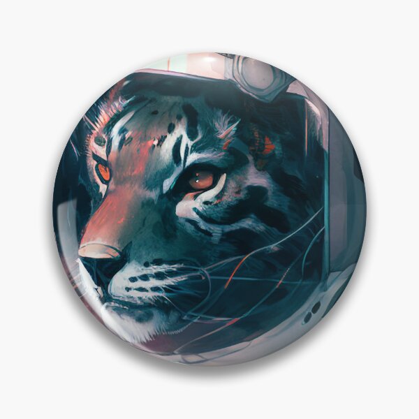 Item preview, Snow leopard as astronaut #3 designed and sold by Sureshmoksh.