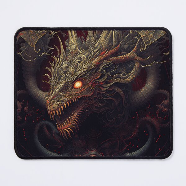 Item preview, Dark fantasy dragon cover version 3 designed and sold by PM-Artistic.