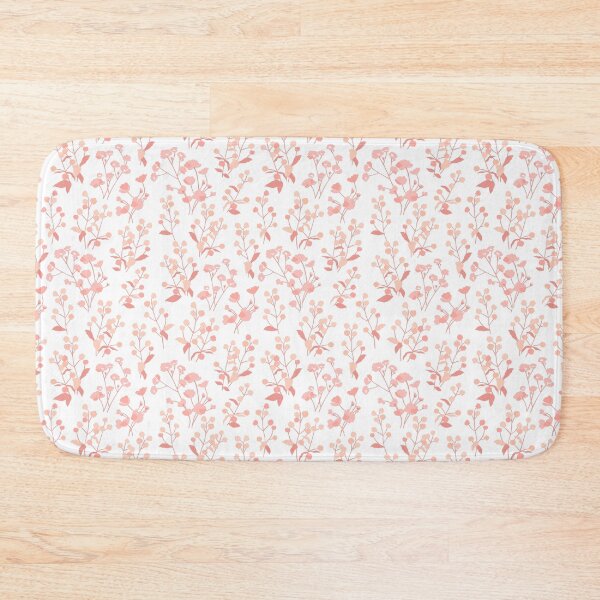 Item preview, Blush Pink Minimalist Flowers Pattern designed and sold by sorbetedelimon.