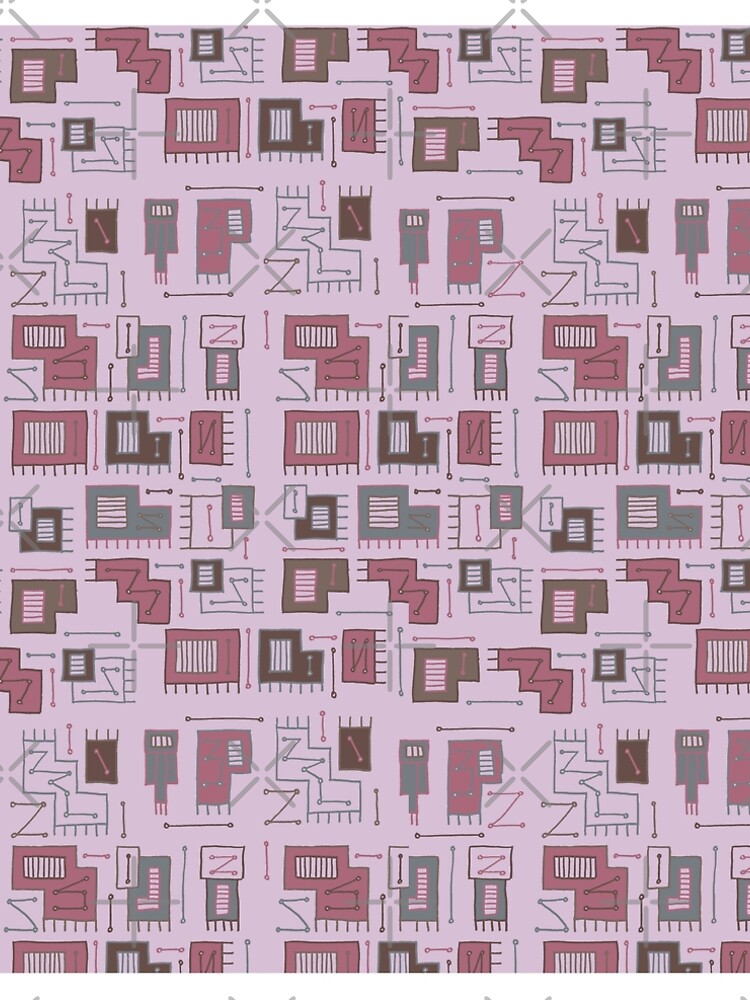 Thumbnail 4 of 4, A-Line Dress, Prudish Computer Games designed and sold by LilyBurgess.