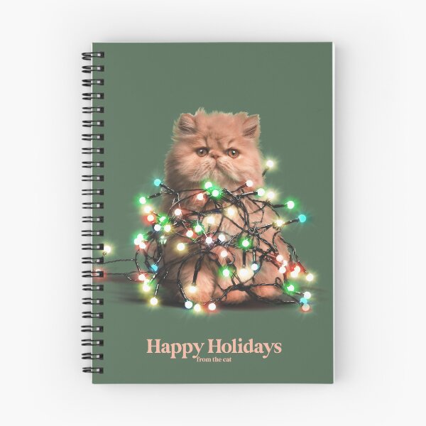 Item preview, Happy Holidays From The Cat designed and sold by JonasLoose.