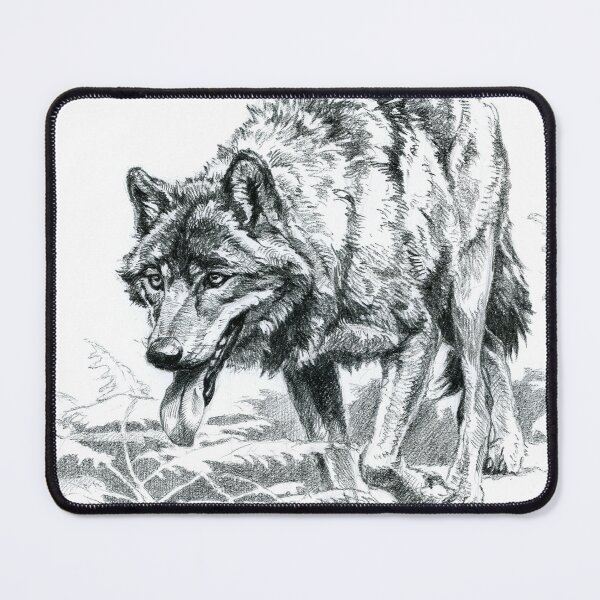 Item preview, Wolf Black and White  designed and sold by SakalDesign.