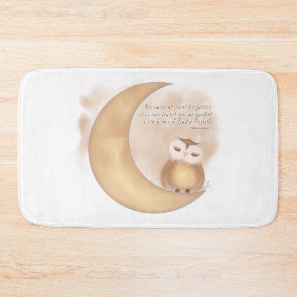 Item preview, My emotions: the moon and the owl designed and sold by lilipy.