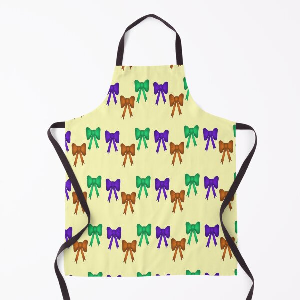 Item preview, Colorful bow ribbons on yellow designed and sold by tetibright.