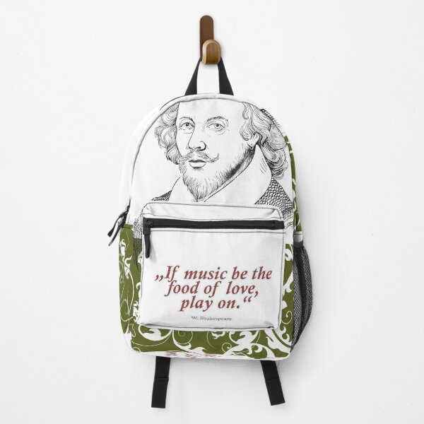 Item preview, If music be the food of love play on, William Shakespeare Quote designed and sold by Mauswohn.