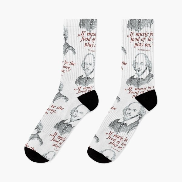 Item preview, If music be the food of love play on, William Shakespeare Quote designed and sold by Mauswohn.