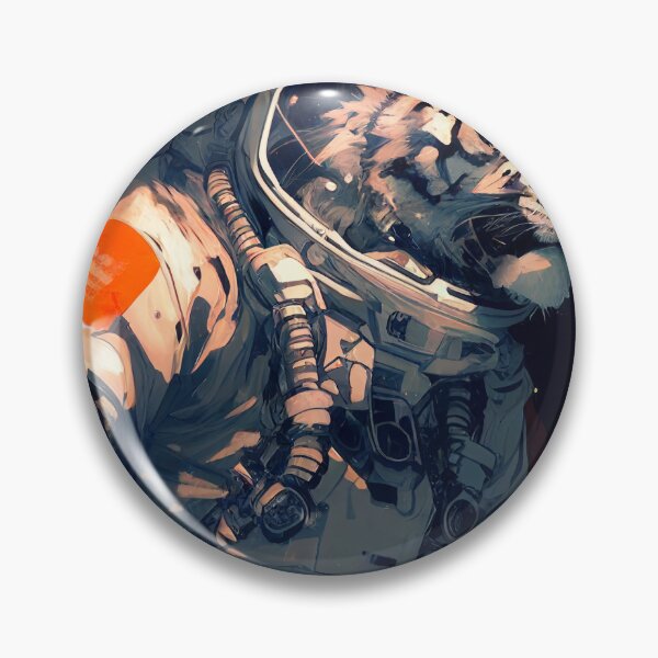 Item preview, Snow leopard as astronaut #5 designed and sold by Sureshmoksh.
